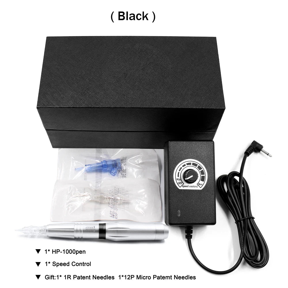 Digital Permanent Makeup Machine dermografo Eyebrow Machine Tattoo Pen For Microblading MTS Liner Shader Agulhas Easy Click