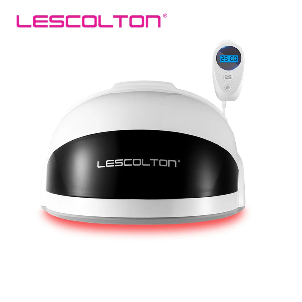 Lescolton Men Hair Growth Cap LLLT Helmet Laser Hair Regrowth Hair Loss Laser Treatment Hair Fast Growth Anti Hair Loss Device