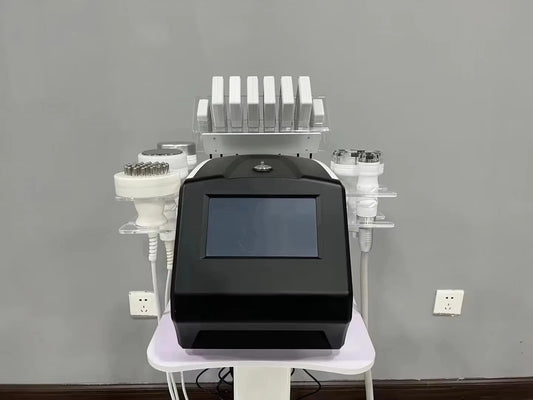 80K Cavitation Vacuum Slimming Device Lymphatic Drainage Lipolaser Dredge Meridians Physiotherapy Multi-function Beauty Machine