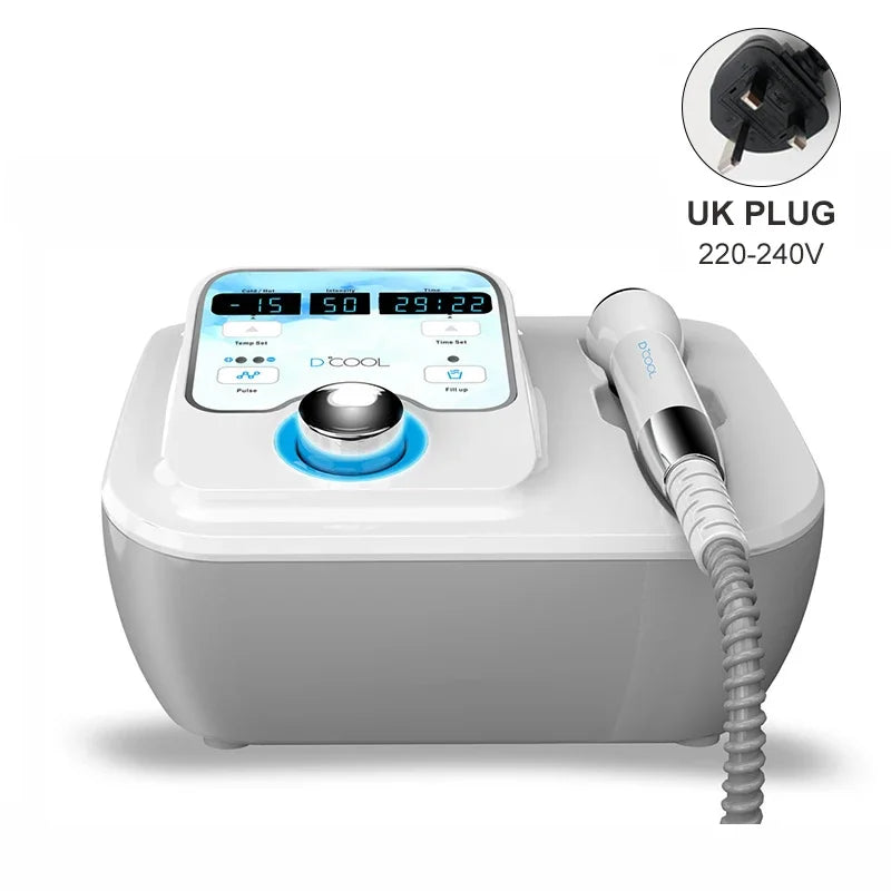 2025 NEW Dcool Portable Cool + Hot + EMS For Skin Tightening Anti Puffiness Facial Electroporation Machine Beauty Device