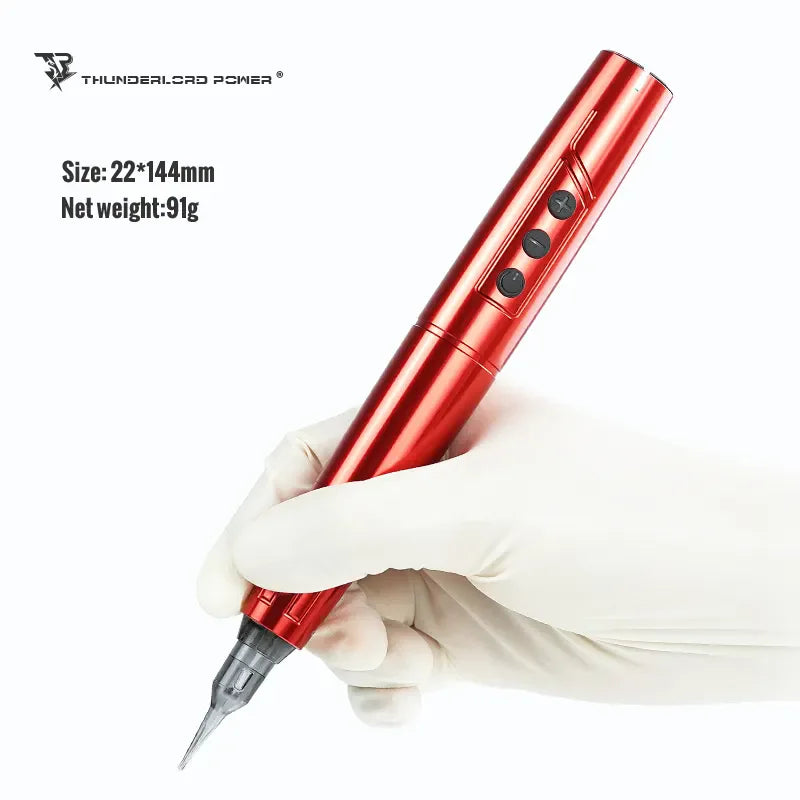 BIOMASER TP006 Wireless Tattoo Machine Pen Gun Professionals Permanent Makeup Machine Sets SMP Kits For Tattoo Artist