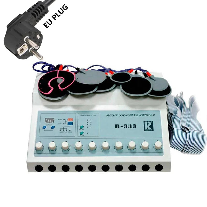 Weight Loss Machine Electric EMS Muscle Stimulator Abdomen Vibration Electrostimulators Body Ssculpting Massager