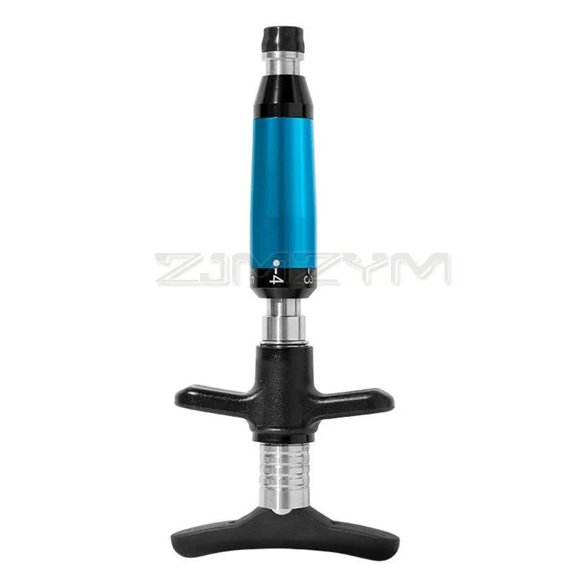 300N Chiropractic Adjustment Tool Spine 6 Levels 1/4 Heads Therapy Adjust Vertebration Tool Massager Manual Chiropractic Gun Set