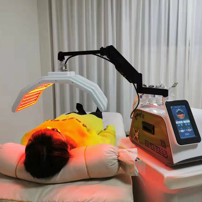 AU-1200 AURO 7 Colors Therapy Acne Treatment Body Blue Sensitive Skin Pdt Led Infrared Light Machine