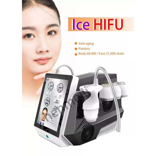 New Technology 5D Ice Ultrasound Body Slimming Machine Focused Ultrasound Ice and Cartridge Skin Care Device Health Machine