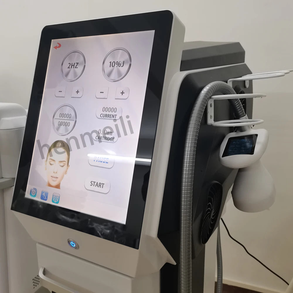 New Technology 5D Ice Ultrasound Body Slimming Machine Focused Ultrasound Ice and Cartridge Skin Care Device Health Machine