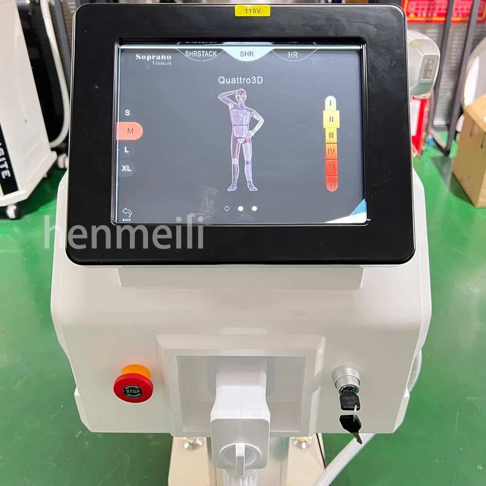 Hair Removal machine 2024 New CE certification 3500W 3 wavelength ice Platinum hair removal 755 808 1064nm diode laser Salon pai