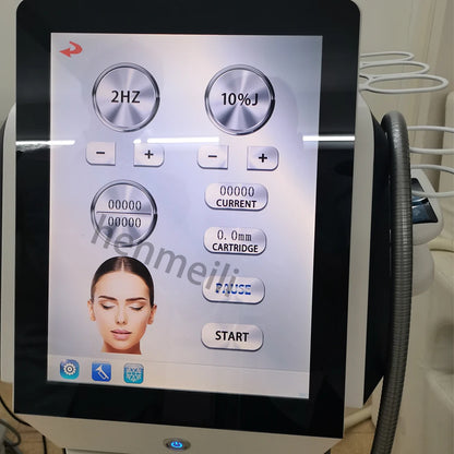 New Technology 5D Ice Ultrasound Body Slimming Machine Focused Ultrasound Ice and Cartridge Skin Care Device Health Machine