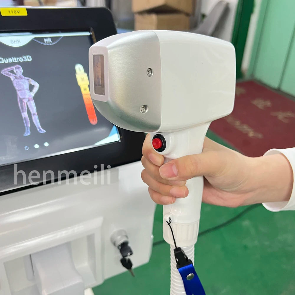 Hair Removal machine 2024 New CE certification 3500W 3 wavelength ice Platinum hair removal 755 808 1064nm diode laser Salon pai