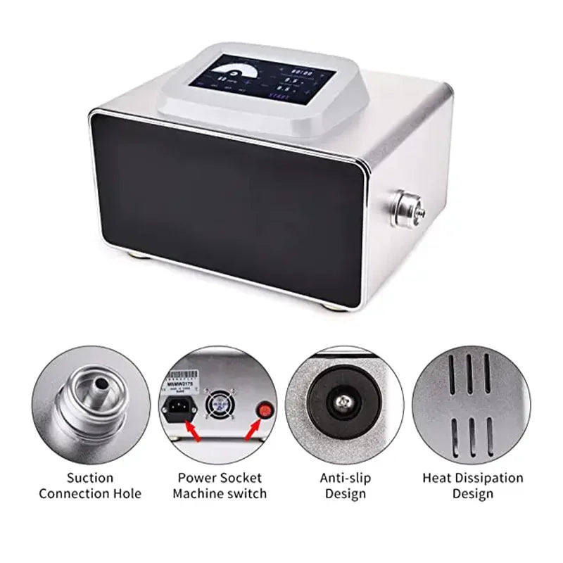 US UK Stock Vacuum Buttock Lifting Machine Breast Enlargement Butt Lifting Massage with 150ml 120ml Cups