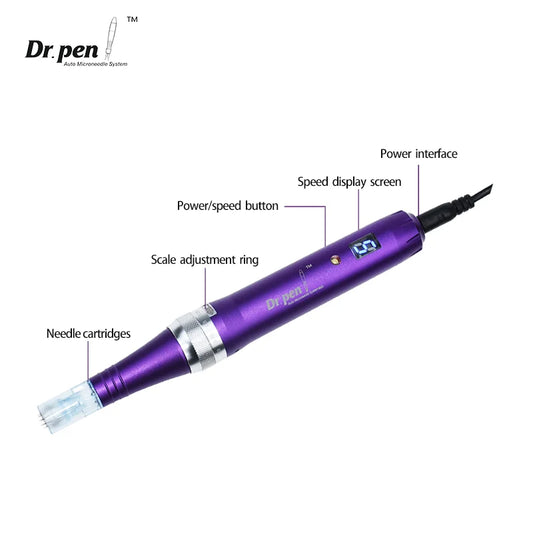 Authentic Dr. pen Ultima X5 Wireless Microneedeling pen Mesotherapy Apparatus For Facial and body Care machine