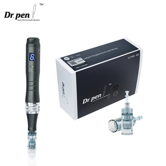 Authentic Dr pen Ultima M8 -W Microneedling Face Hair Care Wireless Derma Pen Beuty Machine