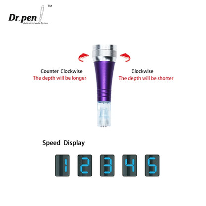 Authentic Dr. pen Ultima X5 Wireless Microneedeling pen Mesotherapy Apparatus For Facial and body Care machine