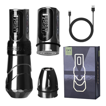 Wireless Tattoo Machines Professional Permanent Makeup Rotary Tattoo Pen LCD Display  Coreless Motor Tattoo Machine