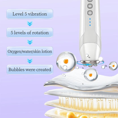 Oxygen Bubble Pen CO2 Oxygen Portable Facial Machine CO2 Gel Facial Skin Care Device Facial SPA CO2 Bubble Oxygen Beauty Machine