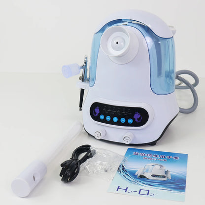 NEWGAGA 6 In 1 CO2 Oxygen Bubble Facial Machine Whitening Moisturizing Skin Care Hot Cold Ultrasound Skin Rejuvenation Device