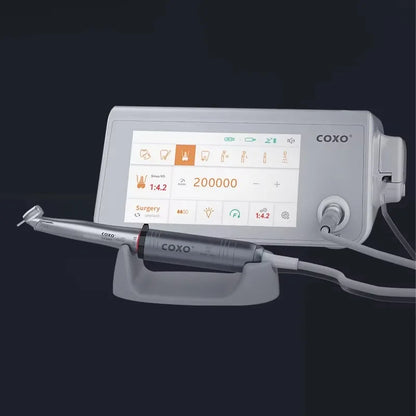 Dental Implant Motor Brushless Surgical Implant System Touch Screen with 20:1 and 1:4.2  Fiber Optic Contra Angle Dentist tools
