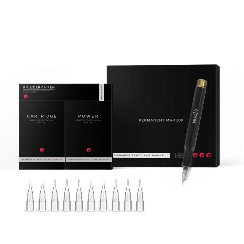 NUOJO 15000RPM Professional Tattoo Machine Permanent Makeup Machine Rechargeable Pmu Machine For Eyebrows Lips Body Tattoo Pen