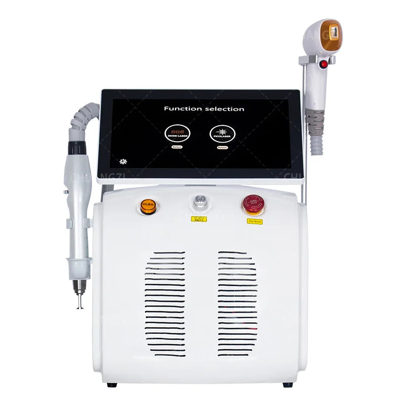 808 Diode Laser Hair Removal Device And Picosecond 2 in1 Ice Titanium Laser Body Hair Removal Machine Tattoo Removal Machine