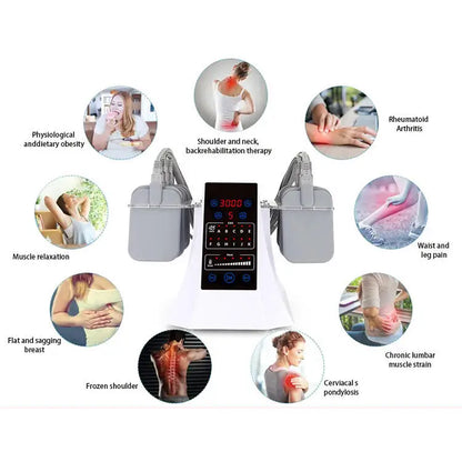 Body Massage Physical Therapy Equipment Machine Massage Electronic Pulse Muscle Stimulator Tens Unit Physiotherapy