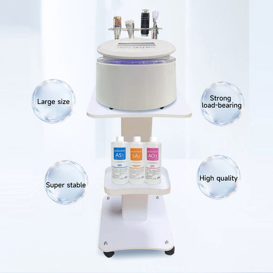 Beauty Equipment Salon Table Trolley Stand Beauty Rolling Cart Wheel Holder Spa Max Load 40Kg 360°Rotatable