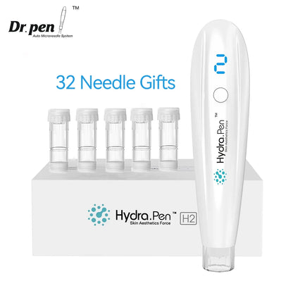 Authentic Dr. Pen Hydra Pen H2 Microneedling Pen Automatic Serum Applicator Skin Care Tool Kit