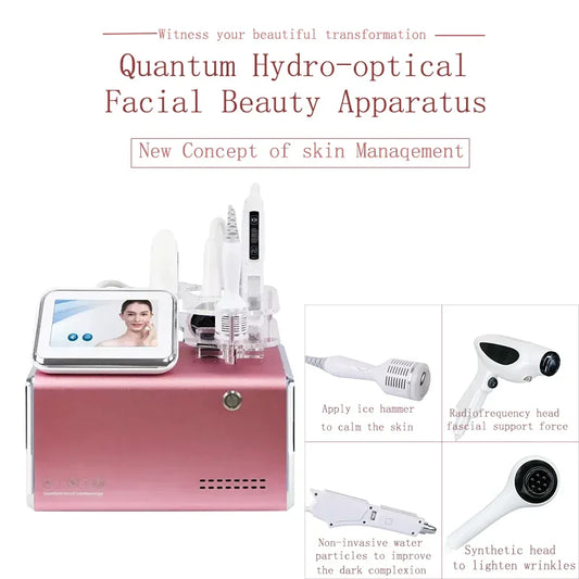 Skin Care 4 in 1 Cold Hammer Thermal Rf Anti-aging Mesotherapy Face Lifting Beauty Machine