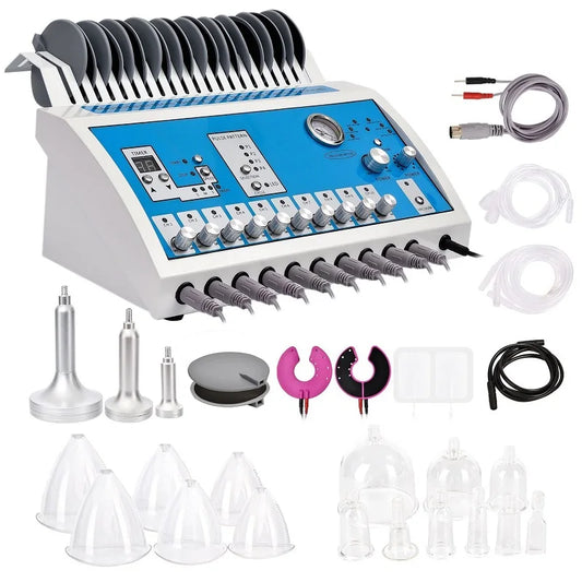 Vacuum Massage Therapy Machine Enlargement Pump Lifting Breast Enhancer Massager Cup and Body Shaping Beauty Equipment