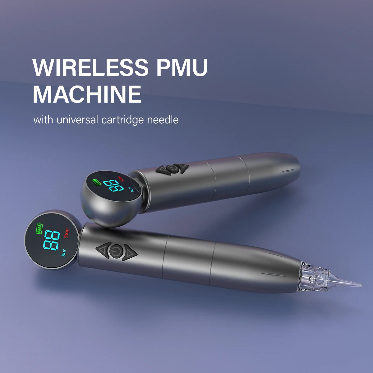 Wireless Portable Eyebrows 2.0mm Stroke Permanent Makeup Machine Microblading Machine 700mAh Rechargeable Battery Tattoo Machine
