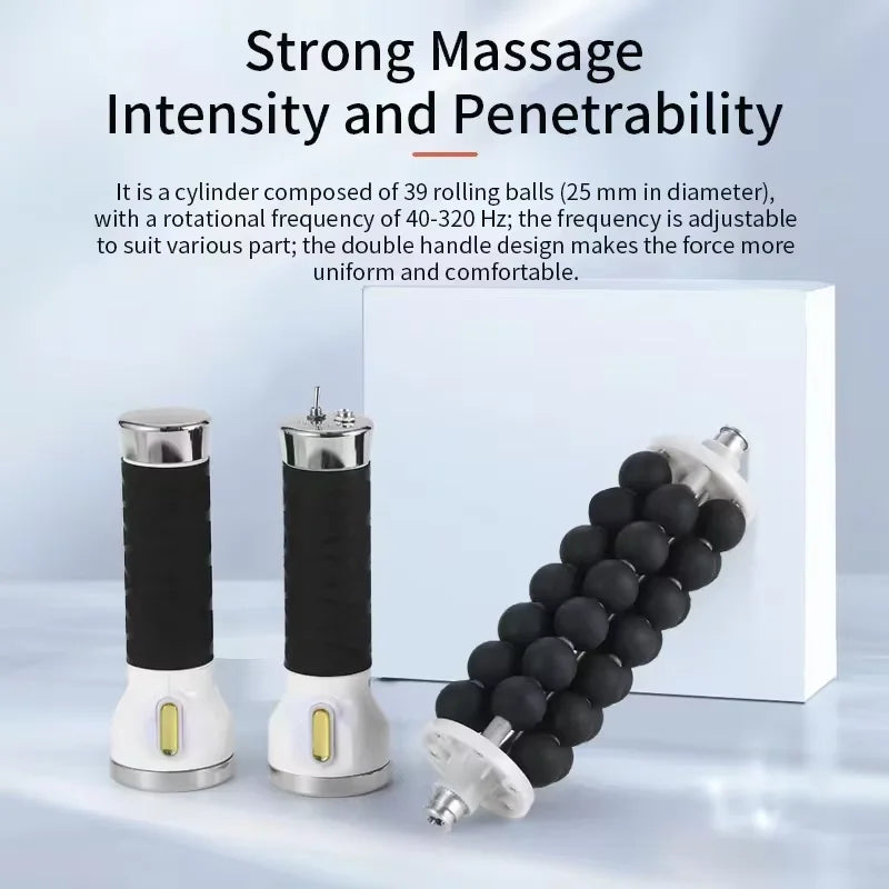 Portable Handheld Electric Lymphatic Drainage Inner Ball Roller Body Massage Contouring Machine