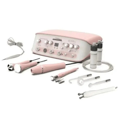 multifunction beauty equipment facial Ultrasonic Vacuum Galvanic High Frequency Spray Facial Machine