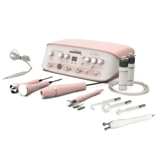 multifunction beauty equipment facial Ultrasonic Vacuum Galvanic High Frequency Spray Facial Machine