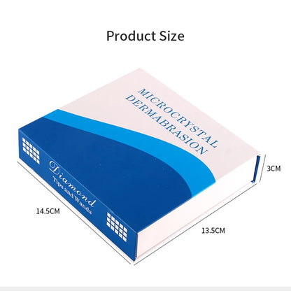 9 Tips 3 Wands Diamond Dermabrasion Accessory Tips For Facial Skin Peeling Blackhead Remover Face Care Beauty