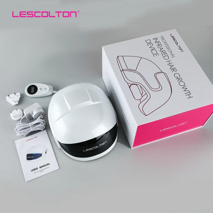 Lescolton Men Hair Growth Cap LLLT Helmet Laser Hair Regrowth Hair Loss Laser Treatment Hair Fast Growth Anti Hair Loss Device