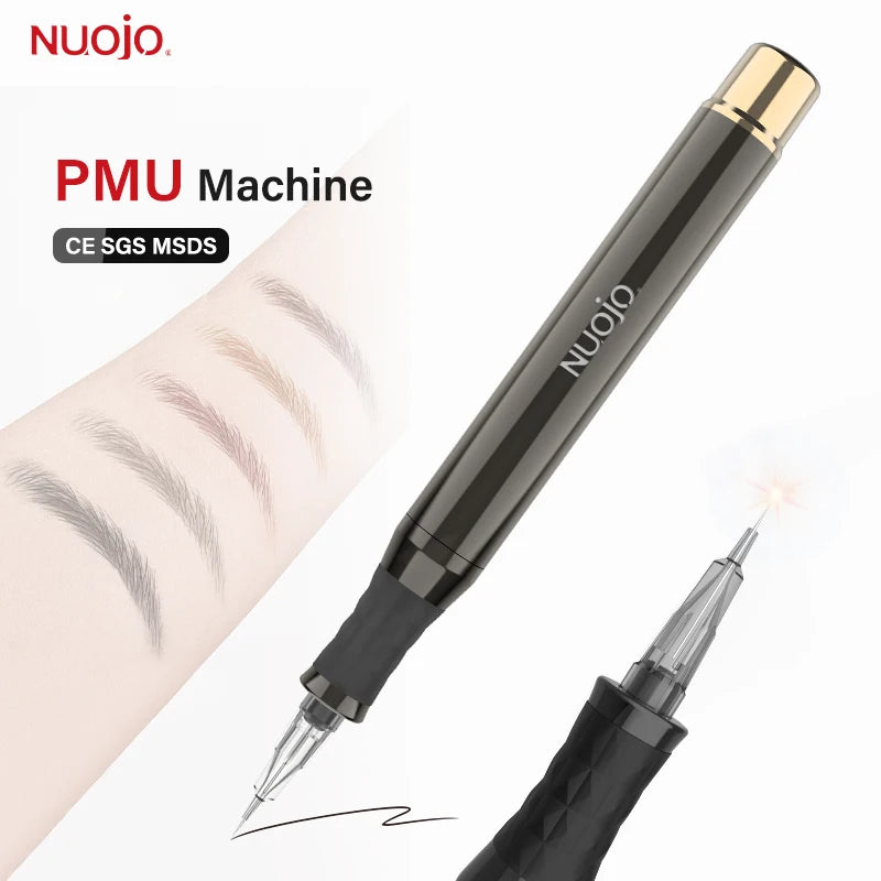 NUOJO 15000RPM Professional Tattoo Machine Permanent Makeup Machine Rechargeable Pmu Machine For Eyebrows Lips Body Tattoo Pen