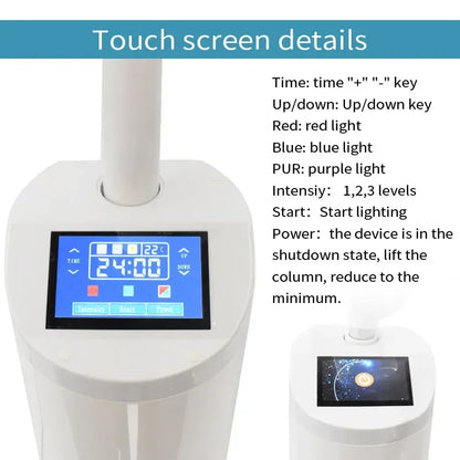 80w Dental Teeth Whitening Accelerator Three Color Led Light 240-300MW/cm² Teeth Whitening Bleaching Dental Professional Lamp