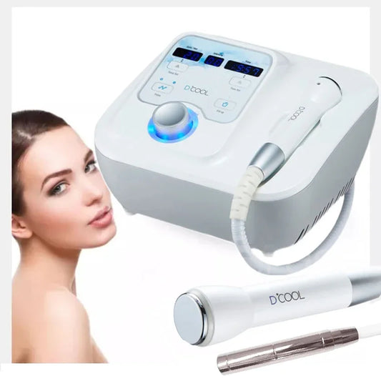 2025 NEW Dcool Portable Cool + Hot + EMS For Skin Tightening Anti Puffiness Facial Electroporation Machine Beauty Device