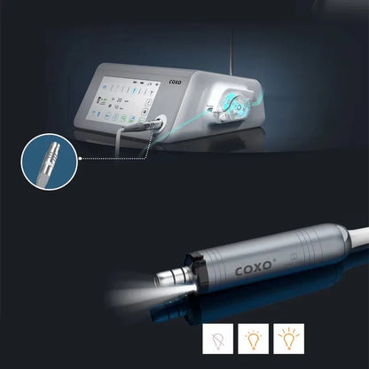 Dental Implant Motor Brushless Surgical Implant System Touch Screen with 20:1 and 1:4.2  Fiber Optic Contra Angle Dentist tools