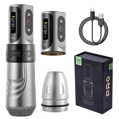 Wireless Tattoo Machines Professional Permanent Makeup Rotary Tattoo Pen LCD Display  Coreless Motor Tattoo Machine