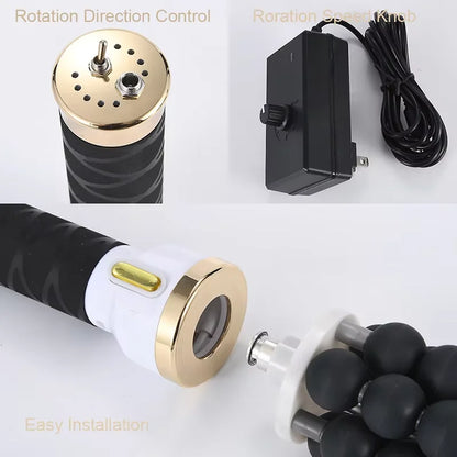Portable Handheld Electric Lymphatic Drainage Inner Ball Roller Body Massage Contouring Machine