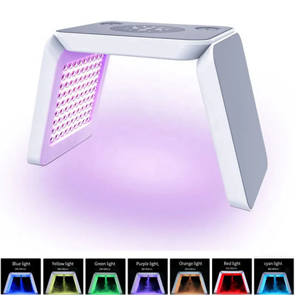 Hot Sales Beauty 7 Colors Led Light Face Device Photon TherapyAging Facial Rejuvenation Anti-aging Wrinkle Facial Mask