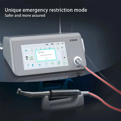 Dental Implant Motor Brushless Surgical Implant System Touch Screen with 20:1 and 1:4.2  Fiber Optic Contra Angle Dentist tools