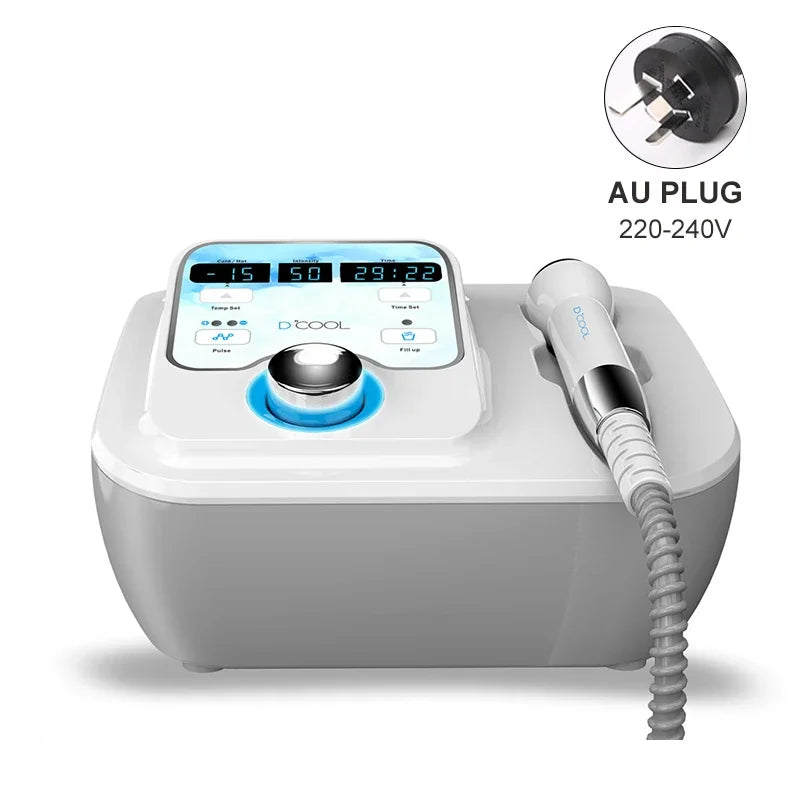2025 NEW Dcool Portable Cool + Hot + EMS For Skin Tightening Anti Puffiness Facial Electroporation Machine Beauty Device