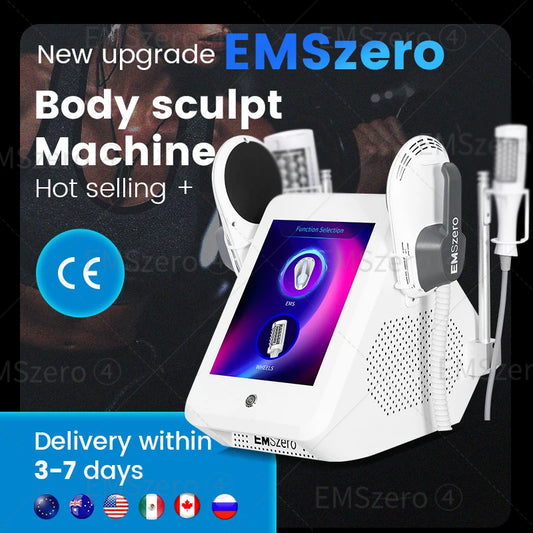 EMSZERO Vacuum Inner Ball Roller 360 Degree Rolling Cellulite Massage Weights Loss Machine Body Muscle Body Slimming Fat Removal