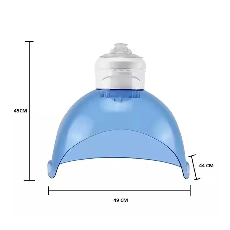 SPA Salon Use O2toderm Hydrogen Oxygen Mask Led Light Therapy Machine Oxygen Jet Facial Dome Mask Machine 2023s Cheapest SPA Sa