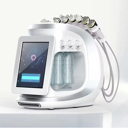 Multifunctional Facial Massager Black Gold Skin Rejuvenation Machine with Microcurrent Technology