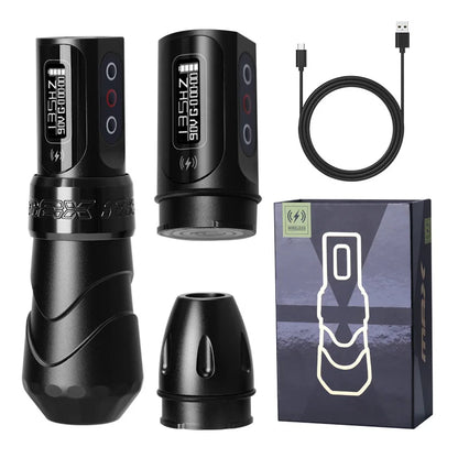 Wireless Tattoo Machines Professional Permanent Makeup Rotary Tattoo Pen LCD Display  Coreless Motor Tattoo Machine