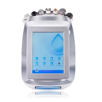 Multifunctional Facial Massager Black Gold Skin Rejuvenation Machine with Microcurrent Technology