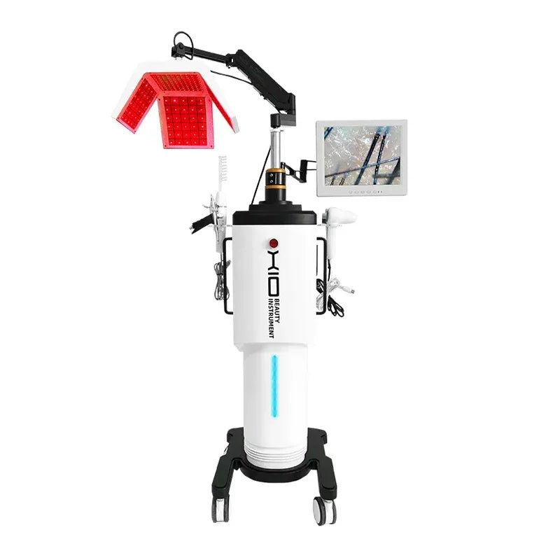 Professional 650nm Diode Laser Hair Loss Treatment Machine - Scalp Care Hair Regrowth Device Laser Beauty Massage