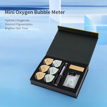 Facial CO2 Oxygen Bubble Pen Skin Care Beauty Meter Oxygen Balancing Device Home SPA Skin Care Tool